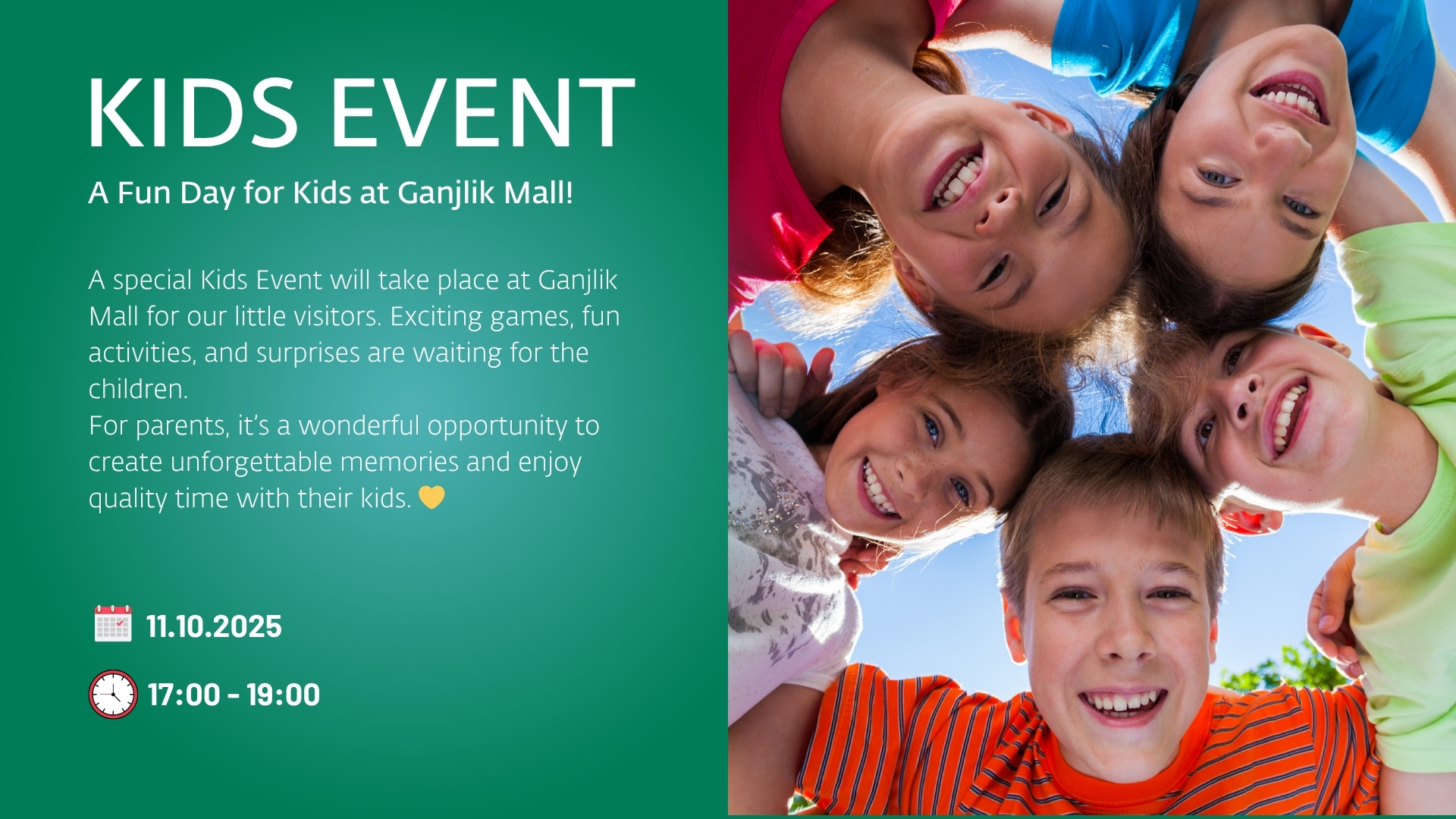 Ganjlik Mall Kids Event